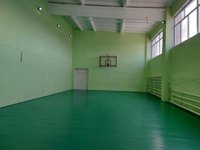 В школе №5 откроется обновленный спортзал.